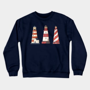 Lighthouse Trio Crewneck Sweatshirt